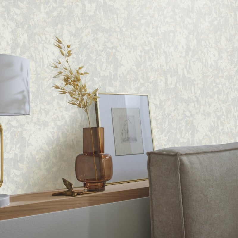 Tangle Leaf Wallpaper - Grey - Erismann - 10435 - 10 - Premier Wallcovering