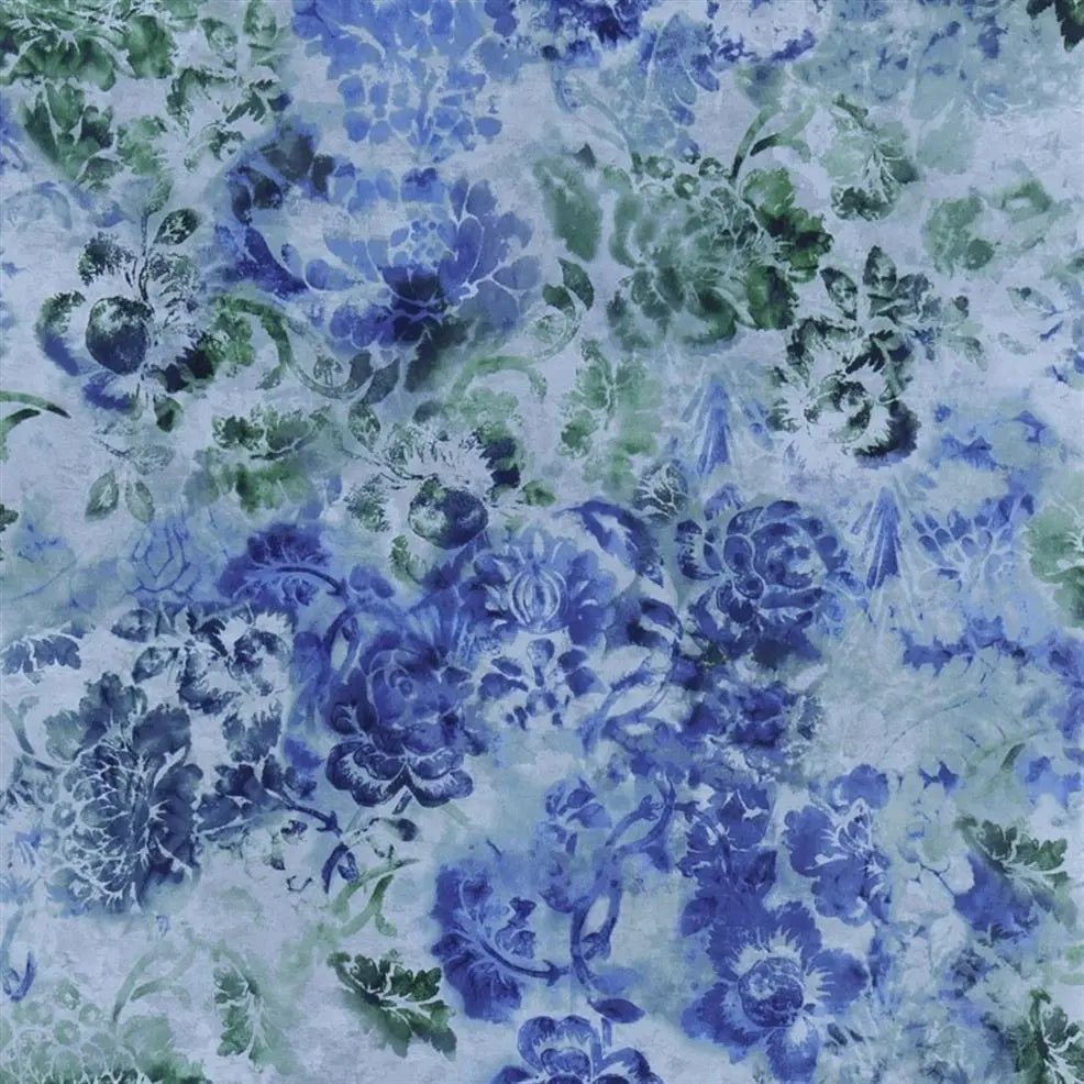 Tarbana Wallpaper - Cobalt - Designers Guild - PDG1126/07 - Premier Wallcovering