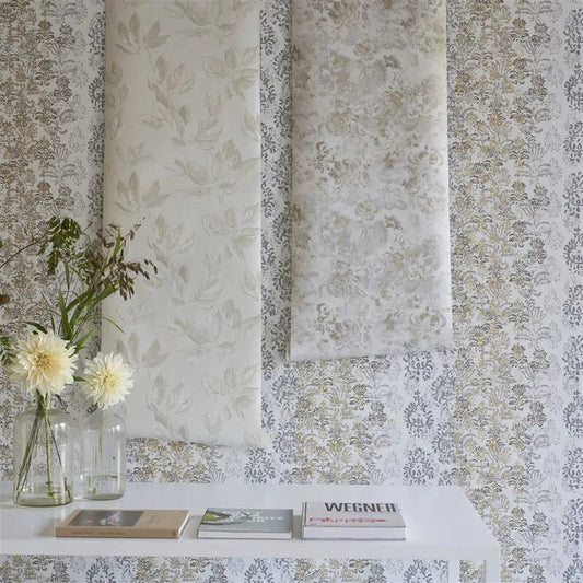 Tarbana Wallpaper - Oyster - Designers Guild - PDG1126/01 - Premier Wallcovering