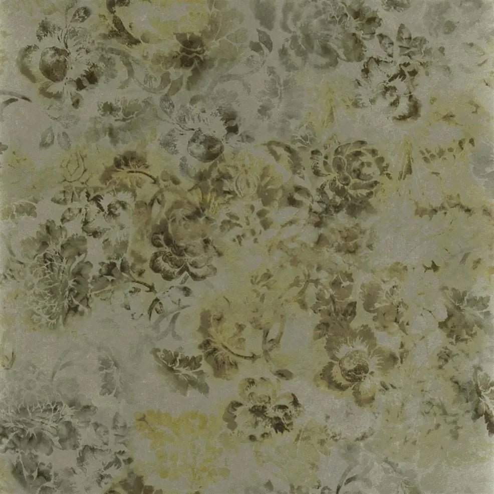 Tarbana Wallpaper - Gold - Designers Guild - PDG1126/03 - Premier Wallcovering