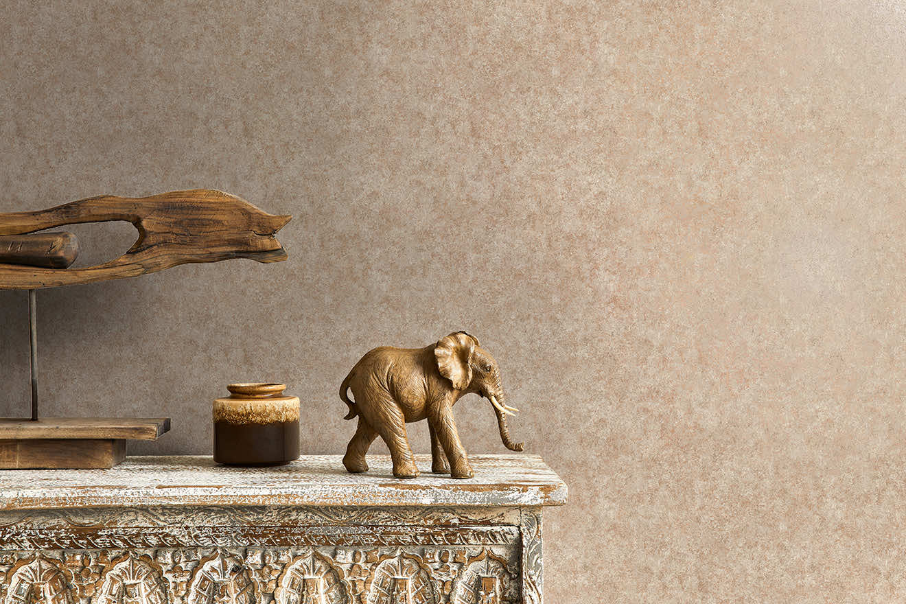 Tassili Wallpaper - Plaster Pink - Holden Décor - 66060 - Premier Wallcovering