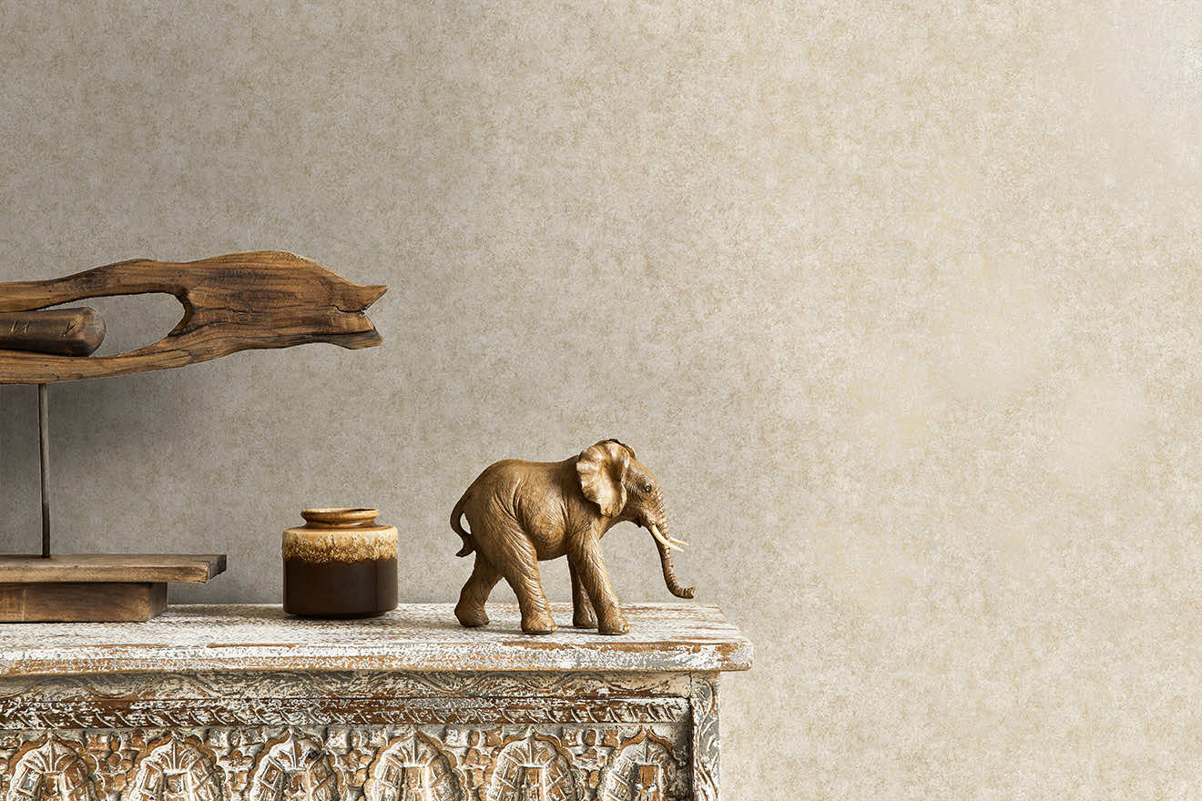 Tassili Wallpaper - Ivory - Holden Décor - 66061 - Premier Wallcovering