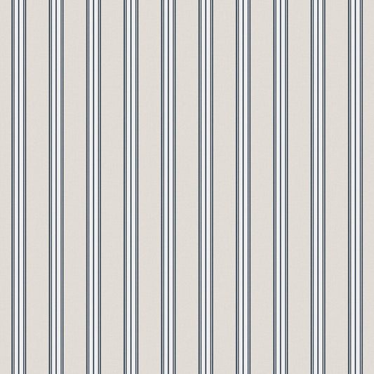 Tatton Wallpaper - Denim - Timothy Wilman - TW2477 - Premier Wallcovering