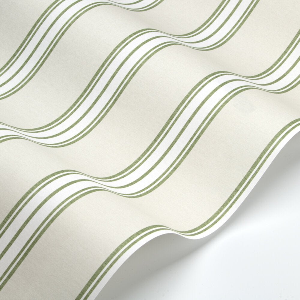Tatton Wallpaper - Leaf Green - Timothy Wilman - TW2478 - Premier Wallcovering