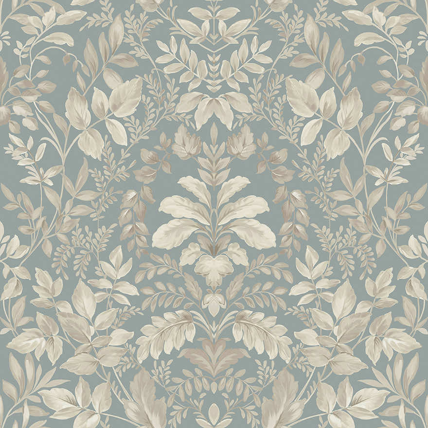 Tavira Wallpaper - Blue - Holden Décor - 91692 - Premier Wallcovering