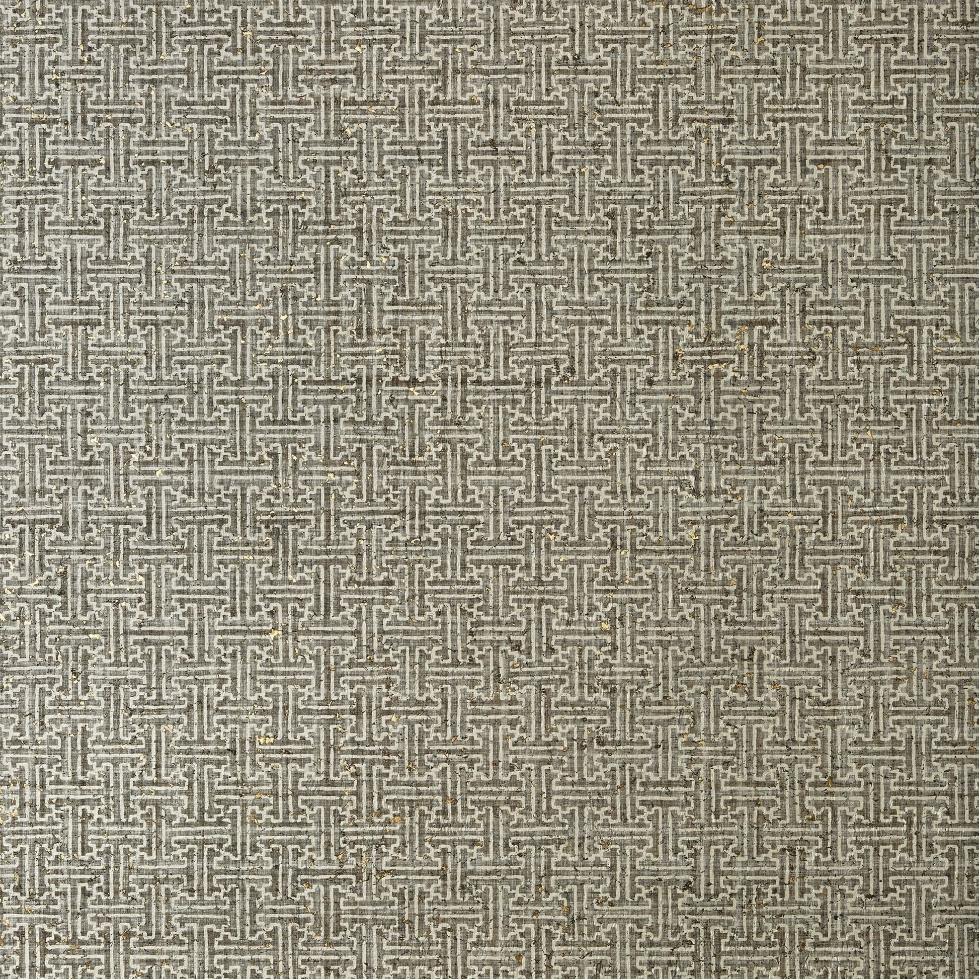 Taza Cork Wallpaper - Charcoal - Thibaut - T83000 - Premier Wallcovering