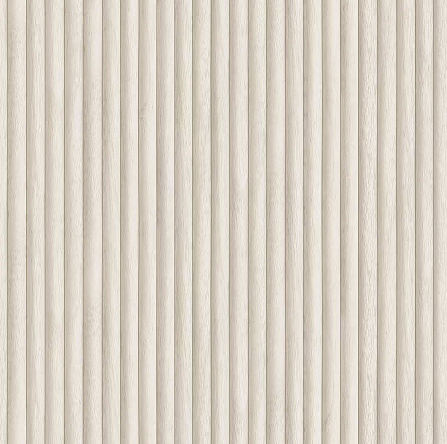 Teak Wallpaper - Cream - Holden Décor - 91863 - Premier Wallcovering