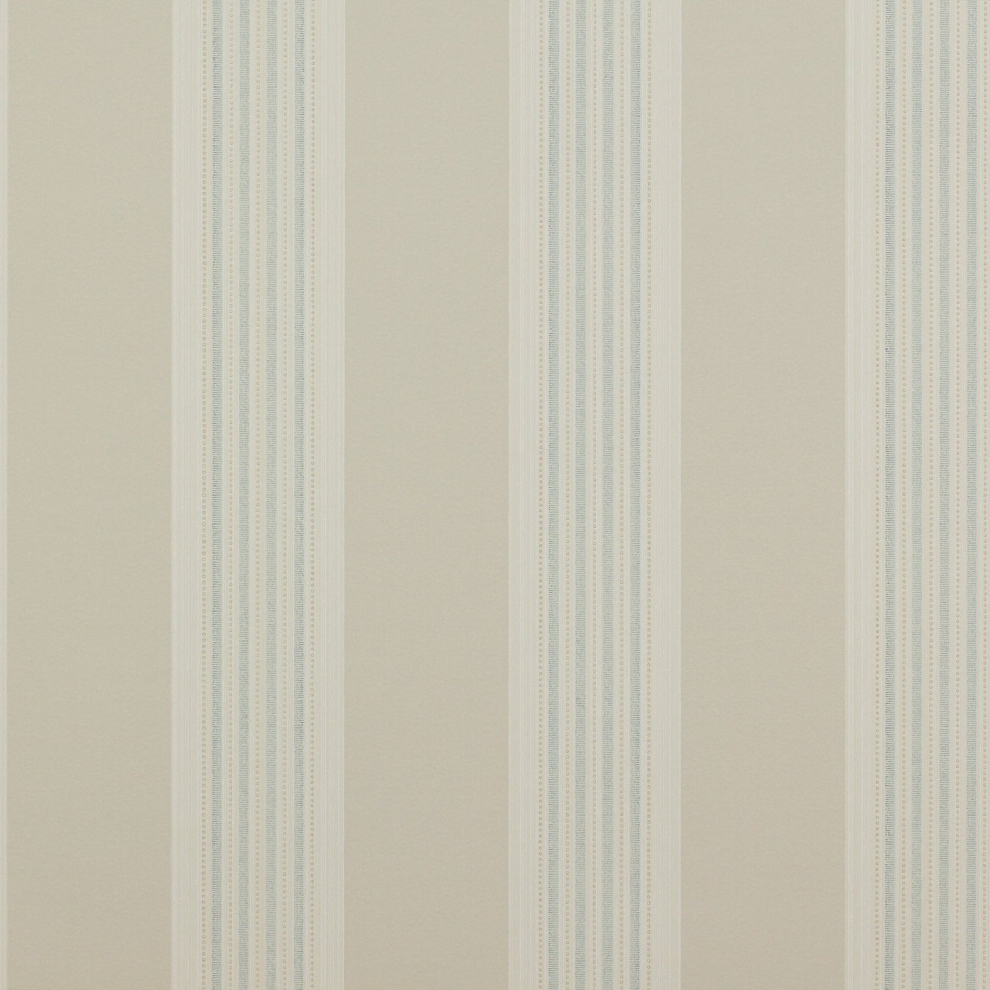 Tealby Stripe Wallpaper - Beige/Blue - Colefax & Fowler - 07991/02 - Premier Wallcovering