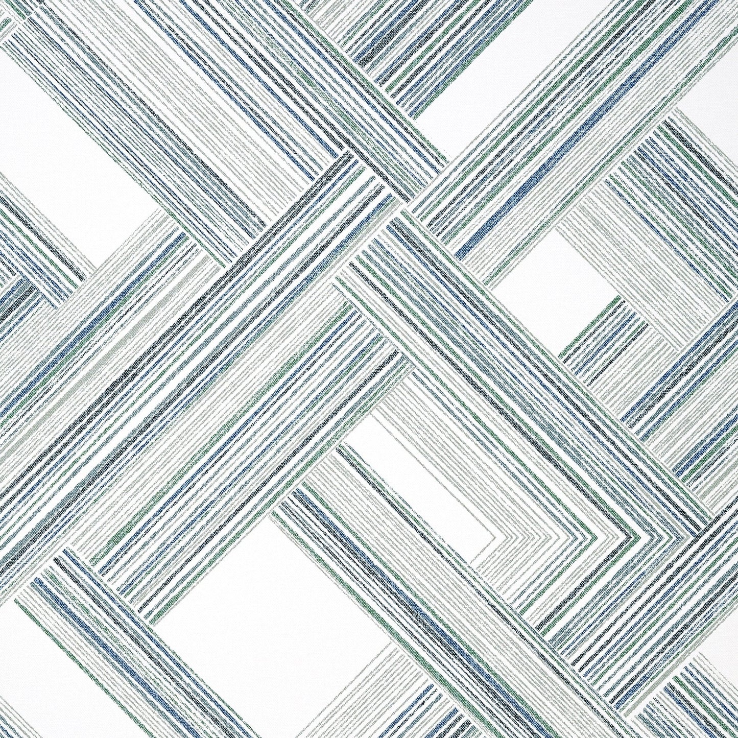 Telaio Wallpaper - Black & Emerald - Thibaut - T10452 - Premier Wallcovering
