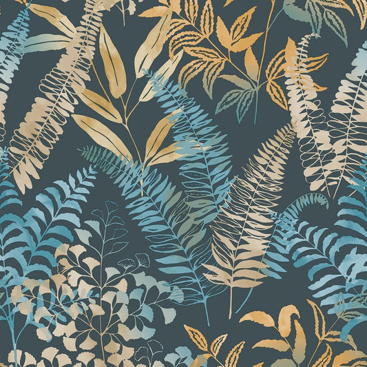 Temptation Wallpaper - Midnight - Superfresco Easy - 128757 - Premier Wallcovering