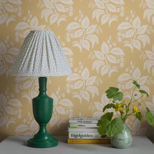 Tengberska Wallpaper - Yellow - Boråstapeter - 8057 - Premier Wallcovering