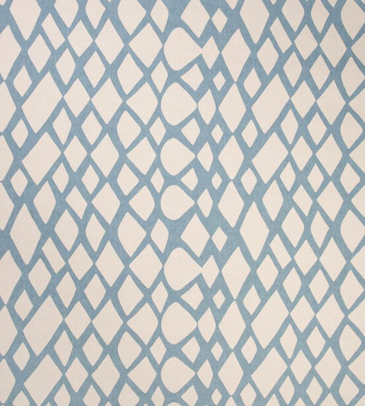Tesserae Wallpaper - Cobalt - Christopher Farr Cloth - CF1167 - 01 - Premier Wallcovering