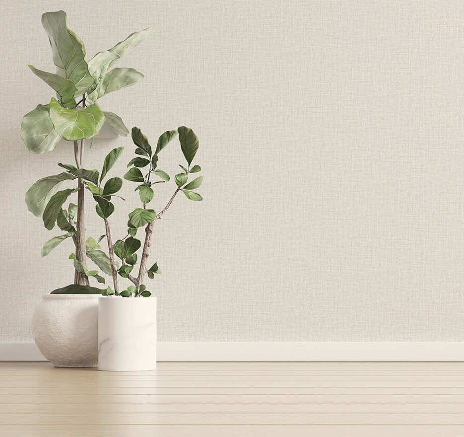 Tessuto Plain Wallpaper - Dove - Holden Décor - 36411 - Premier Wallcovering