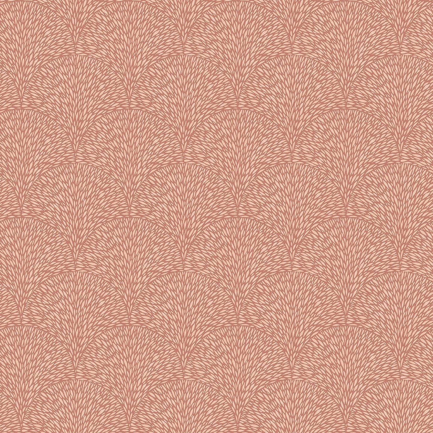 Texstyle Hedgehog Wallpaper - Terracotta / Rose Gold - Galerie - G56609 - Premier Wallcovering