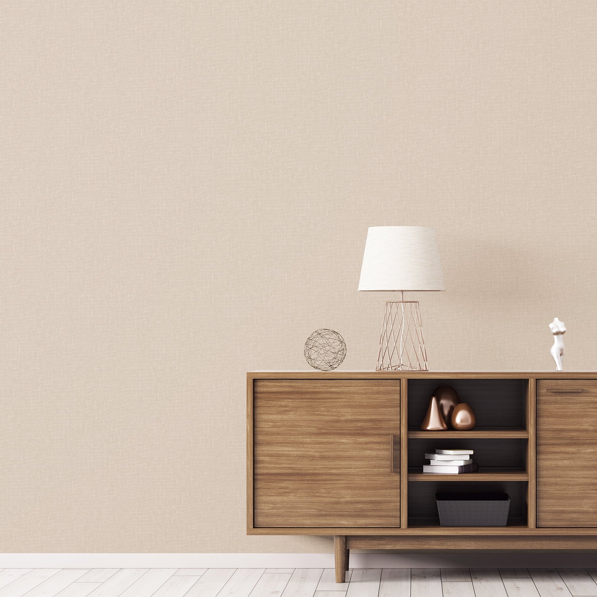 Texstyle Hex Texture Wallpaper - Light Taupe - Galerie - G56616 - Premier Wallcovering