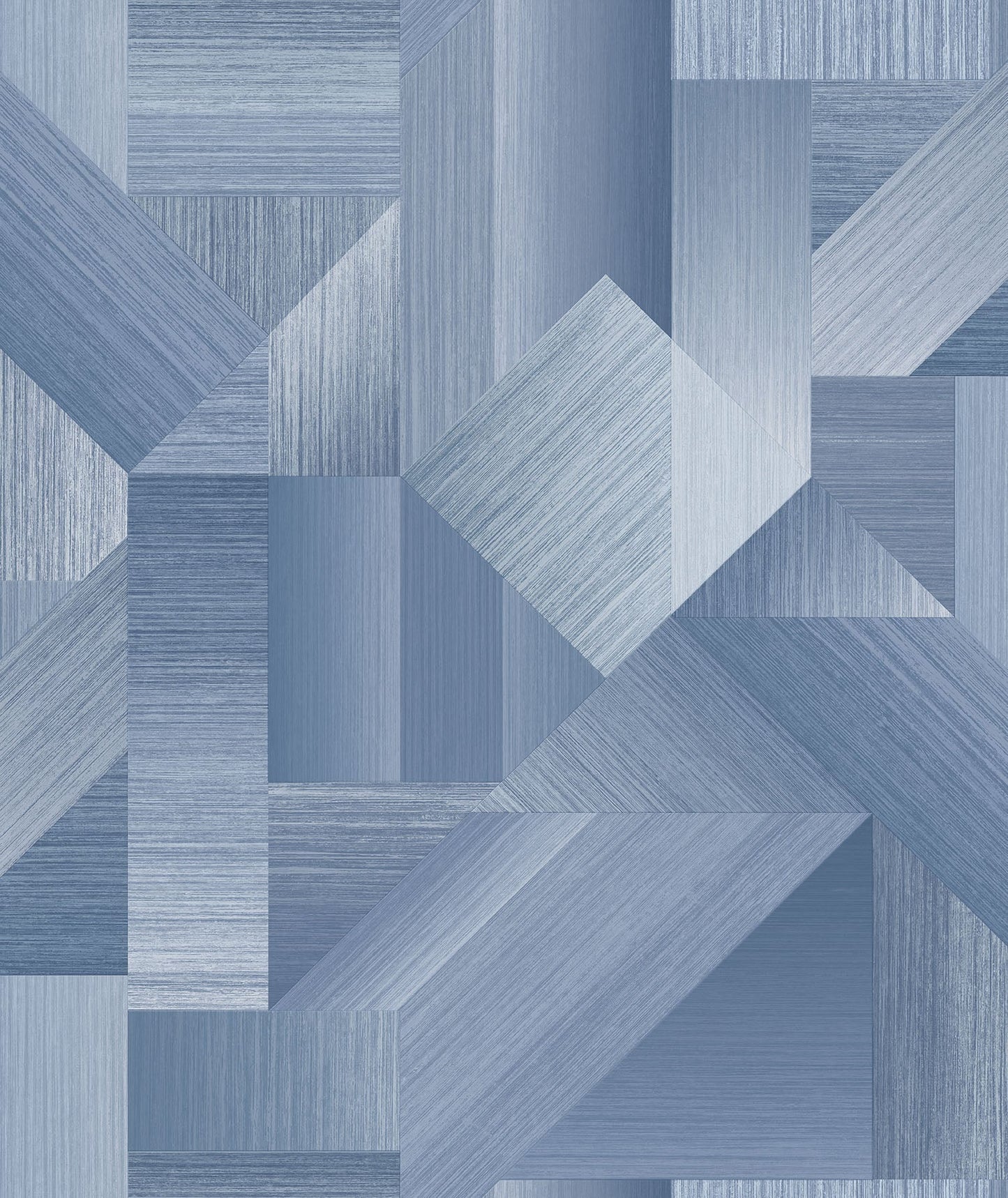 Texstyle Shape Shifter Wallpaper - Blue - Galerie - G56624 - Premier Wallcovering