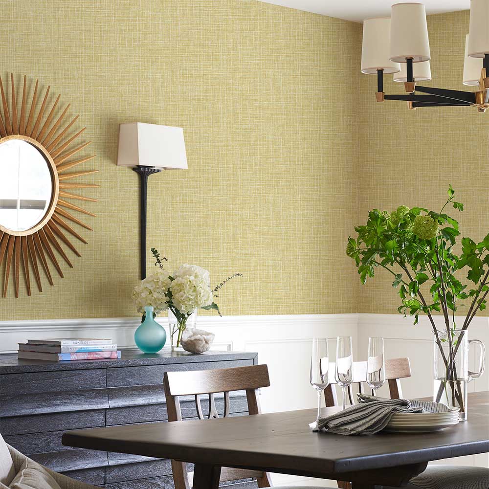 Texture Wallpaper - Ochre - A Street Prints - FD26356 - Premier Wallcovering