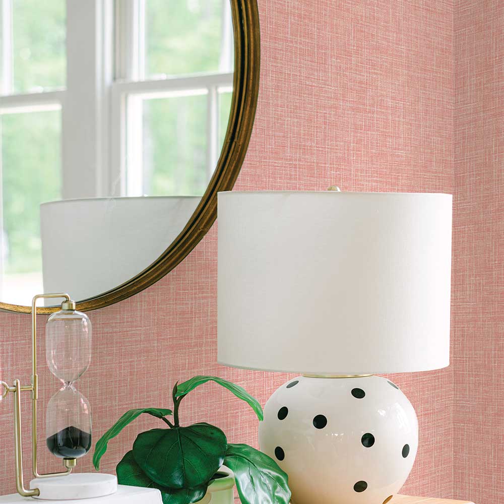 Texture Wallpaper - Pink - A Street Prints - FD26355 - Premier Wallcovering
