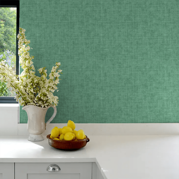 Texture Wallpaper - Emerald Green - A Street Prints - FD26353 - Premier Wallcovering