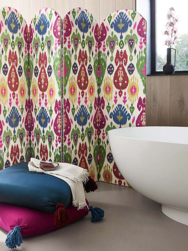 Thara Fabric - Abricot - Manuel Canovas - M4071-01 - Premier Wallcovering