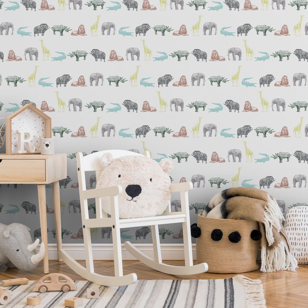 The Ark Wallpaper - Multi - Lust Home - LH900089 - Premier Wallcovering