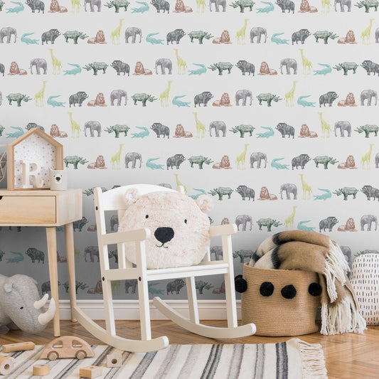 The Ark Wallpaper - Multi - Lust Home - LH900089 - Premier Wallcovering