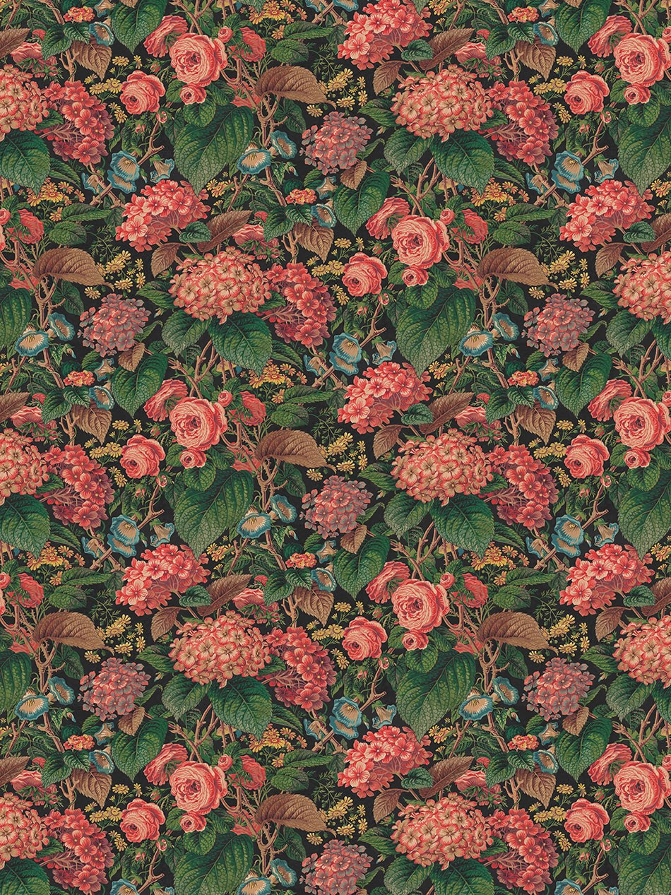 The Brambles Wallpaper - Somerset Green - Divine Savages - DVS160-BRAMB-SOM-GRN-WR - Premier Wallcovering