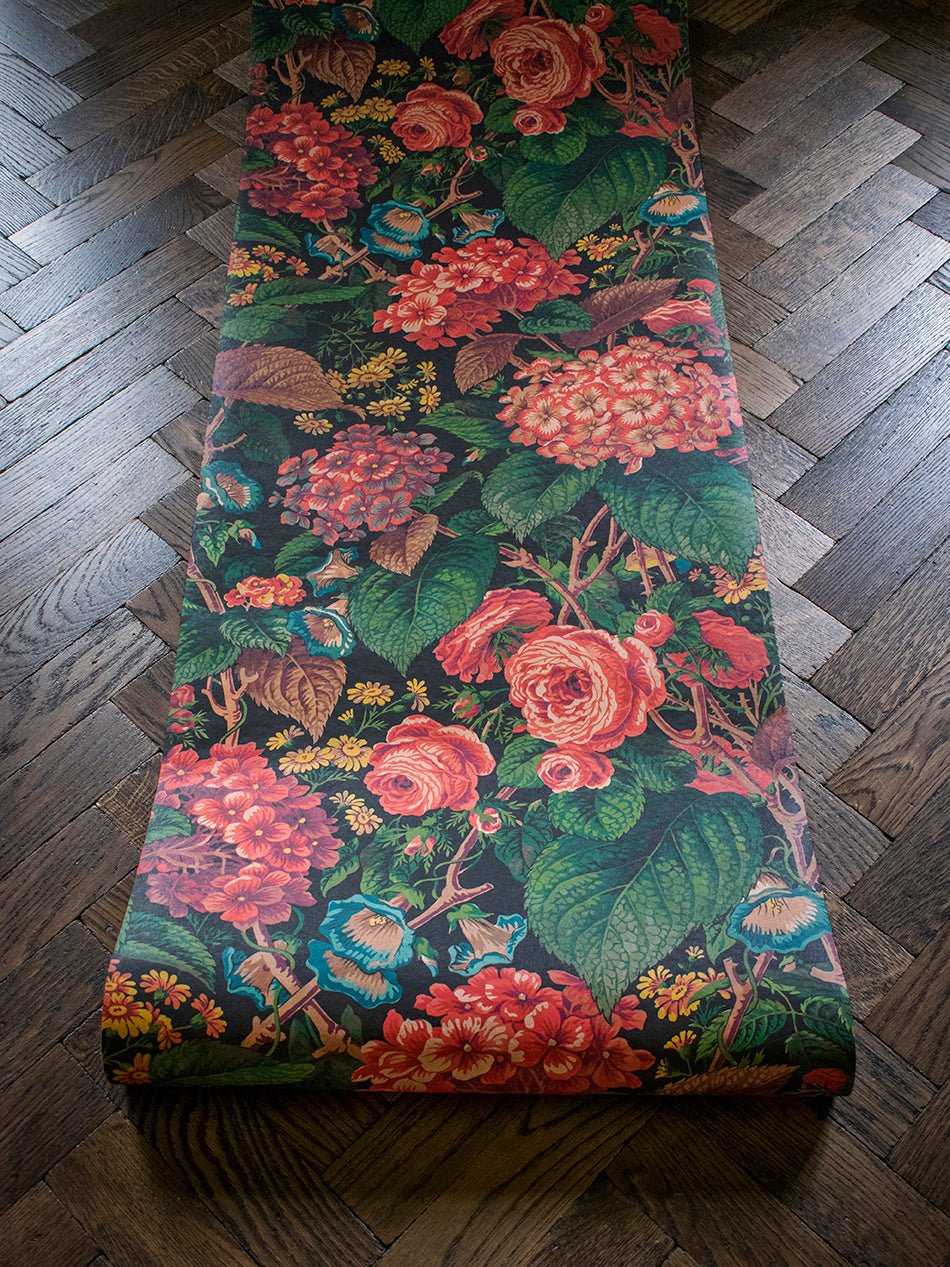 The Brambles Wallpaper - Somerset Green - Divine Savages - DVS160-BRAMB-SOM-GRN-WR - Premier Wallcovering