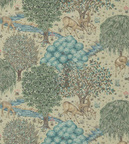 The Brook Wallpaper - Linen - 214888 - Morris & Co - Premier Wallcovering