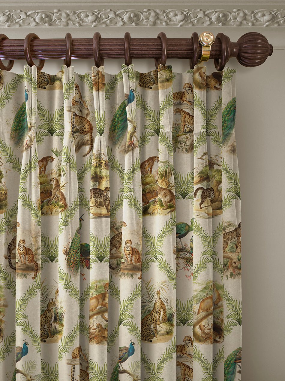 The Fierce & The Fabulous Recycled Velvet Fabric - Archive Green - Divine Savages - DVS128-FFAB-GRE-VEL-MET - Premier Wallcovering