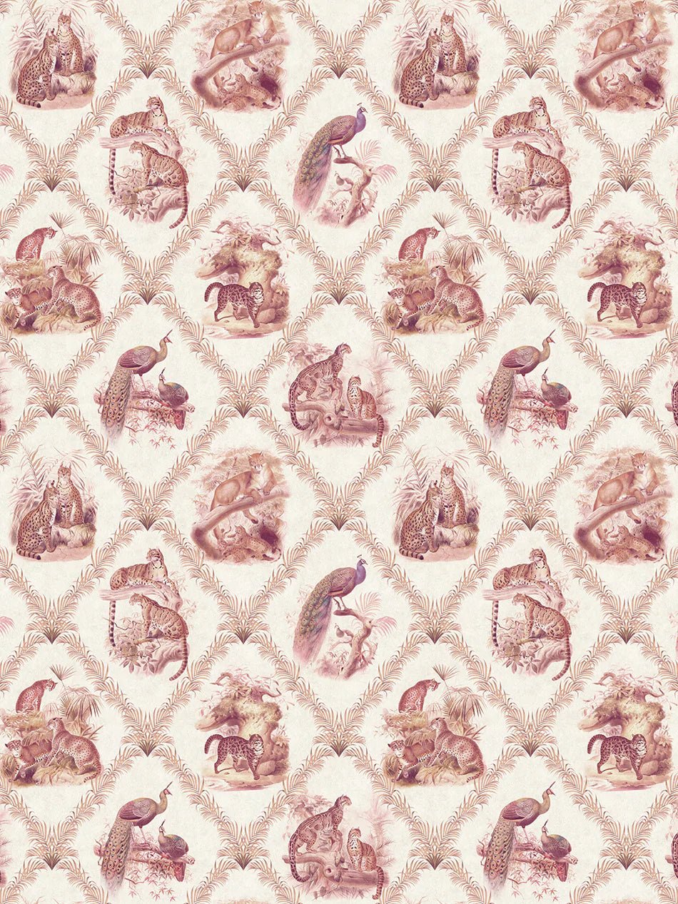 The Fierce & The Fabulous Wallpaper - Warm Parchment - Divine Savages - DVS130-FFAB-PARC-WR - Premier Wallcovering