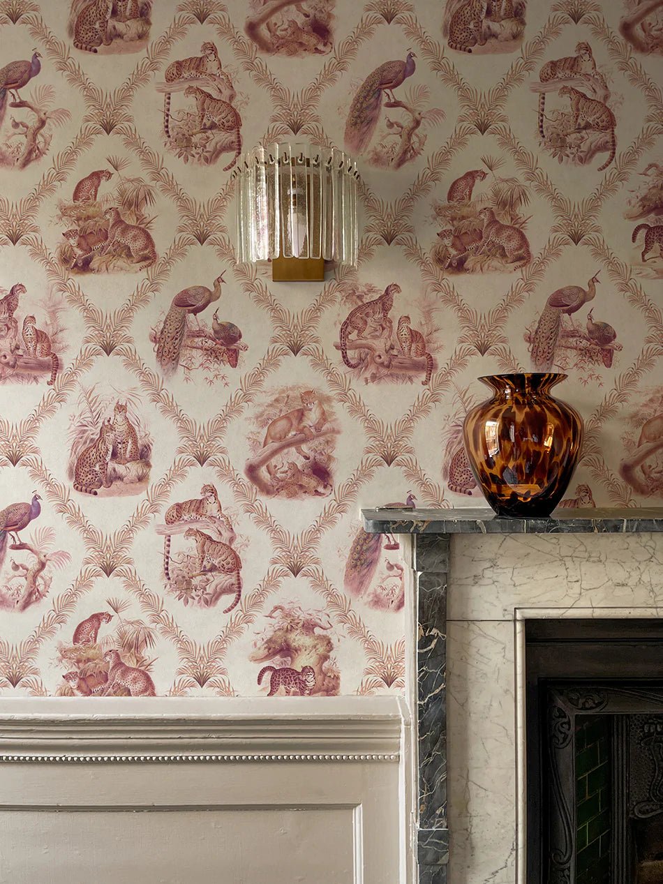 The Fierce & The Fabulous Wallpaper - Warm Parchment - Divine Savages - DVS130-FFAB-PARC-WR - Premier Wallcovering