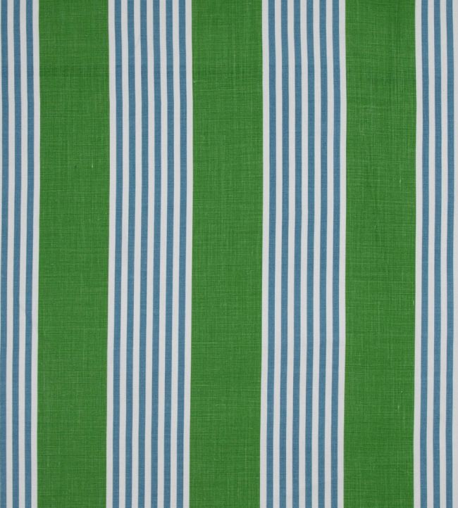 The Hudson Stripe Fabric - Green - Christopher Farr Cloth - CF633 - 02 - Premier Wallcovering