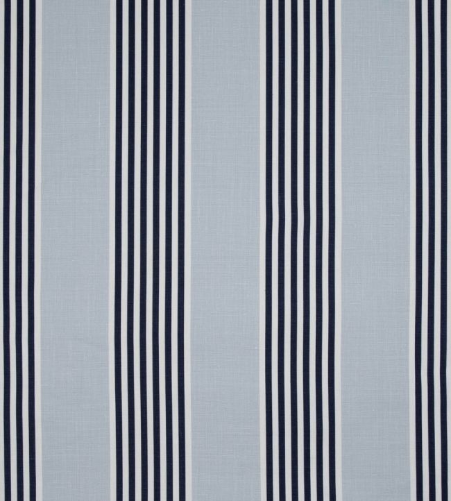 The Hudson Stripe Fabric - Pale Blue - Christopher Farr Cloth - CF633 - 05 - Premier Wallcovering