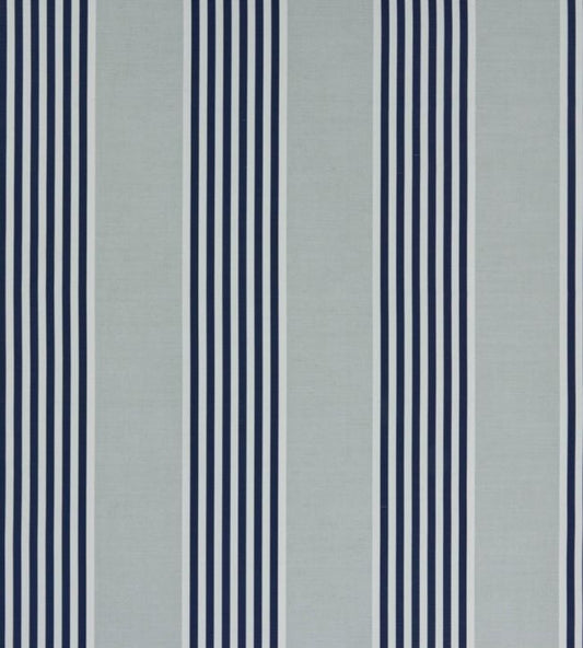 The Hudson Stripe Performance Fabric - Azzuro - Christopher Farr Cloth - CFF248 - 01 - Premier Wallcovering