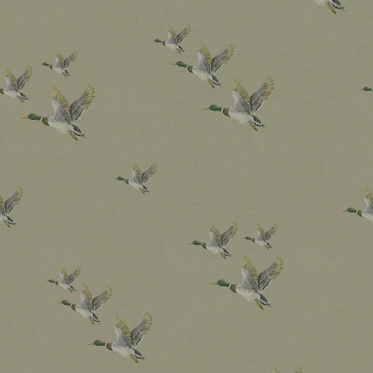 The Mallards Wallpaper - Warm Grey - LAN100221 - Lucie Annabel - Premier Wallcovering