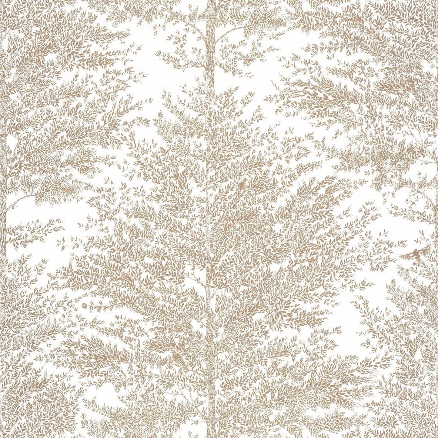 The Place To Bed Cosy Nest Wallpaper - Blanc Or - Caselio - 101801024 - Premier Wallcovering