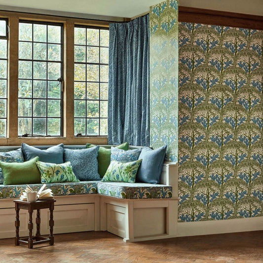 The Savaric Fabric - Cirrus - Morris & Co - 227217 - Premier Wallcovering