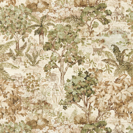 The Stumpery Wallpaper - Lichen - Sanderson - DHIP217490 - Premier Wallcovering