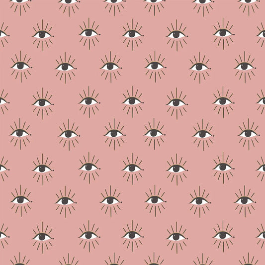 Theia Gold Foil Wallpaper - Blush - Furn - THEIA/WP1/BLS - Premier Wallcovering