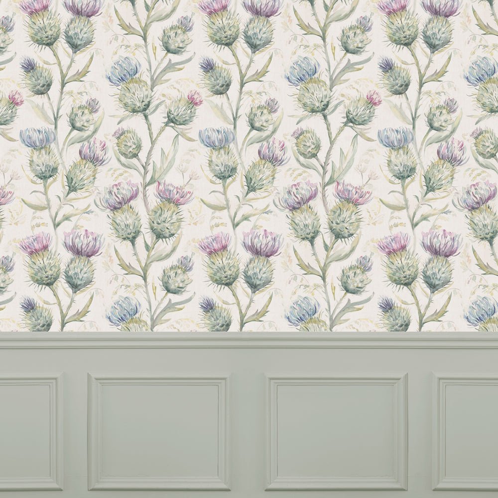 Thistle Glen Wallpaper - Spring - Voyage Maison - THISTLE/WPO/SPR - Premier Wallcovering