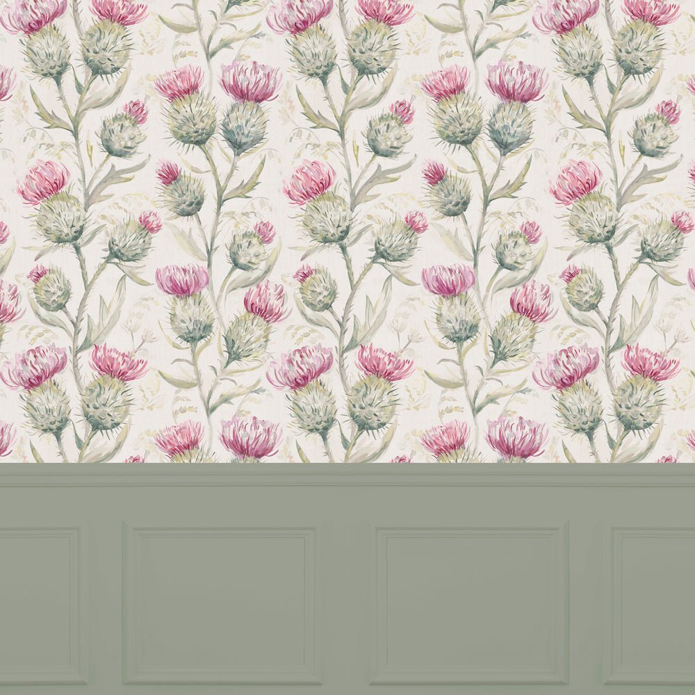 Thistle Glen Wallpaper - Summer - Voyage Maison - THISTLE/WPO/SUM - Premier Wallcovering
