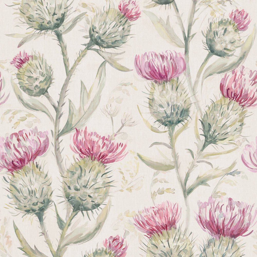Thistle Glen Wallpaper - Summer - Voyage Maison - THISTLE/WPO/SUM - Premier Wallcovering
