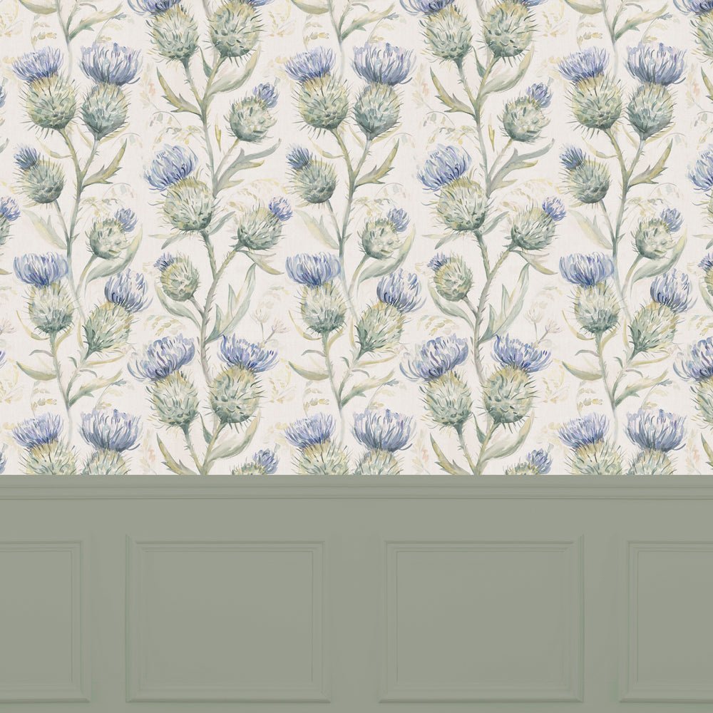 Thistle Glen Wallpaper - Winter - Voyage Maison - THISTLE/WPO/WIN - Premier Wallcovering