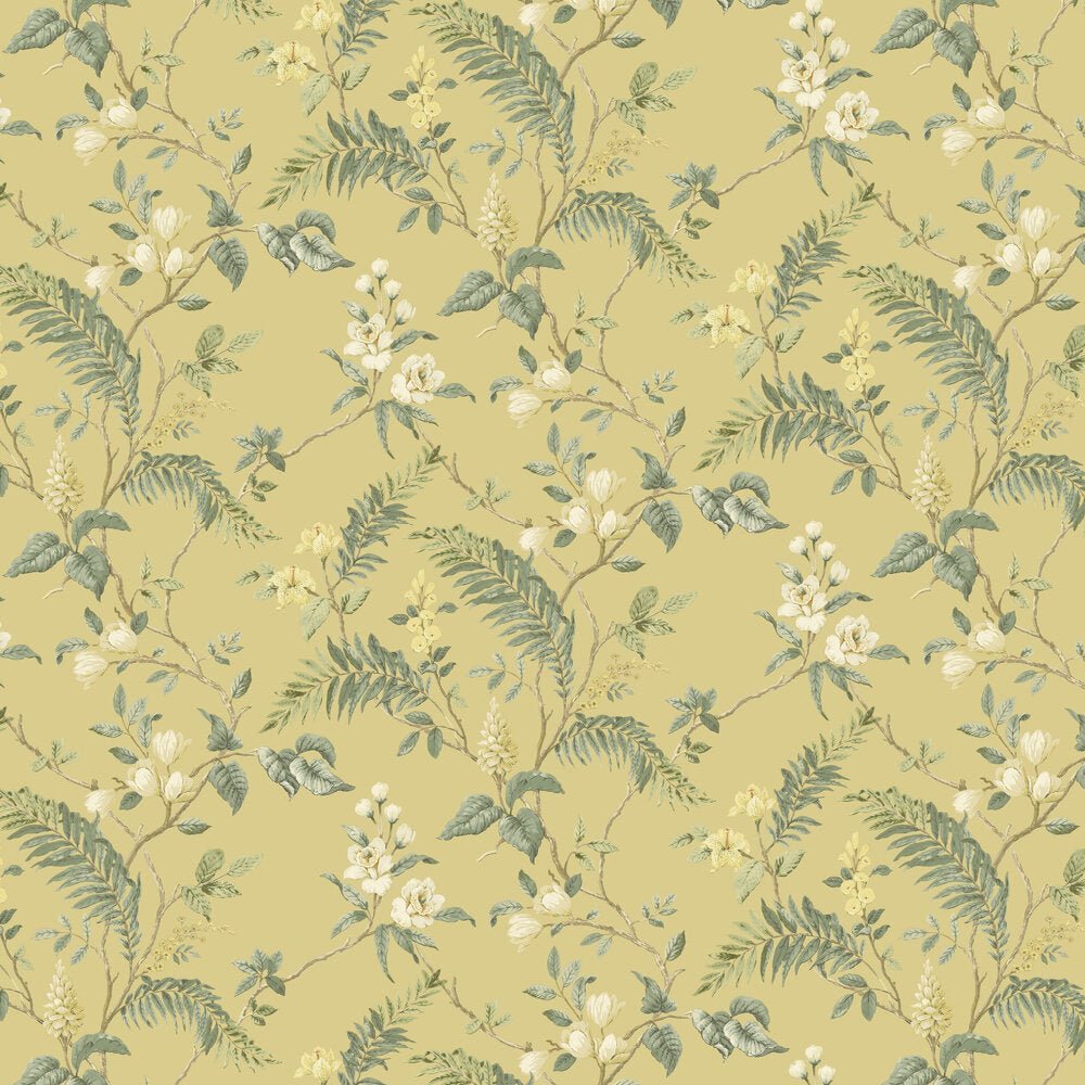 Thornleigh Wallpaper - Amber Buttercup - Timothy Wilman - TW2566 - Premier Wallcovering