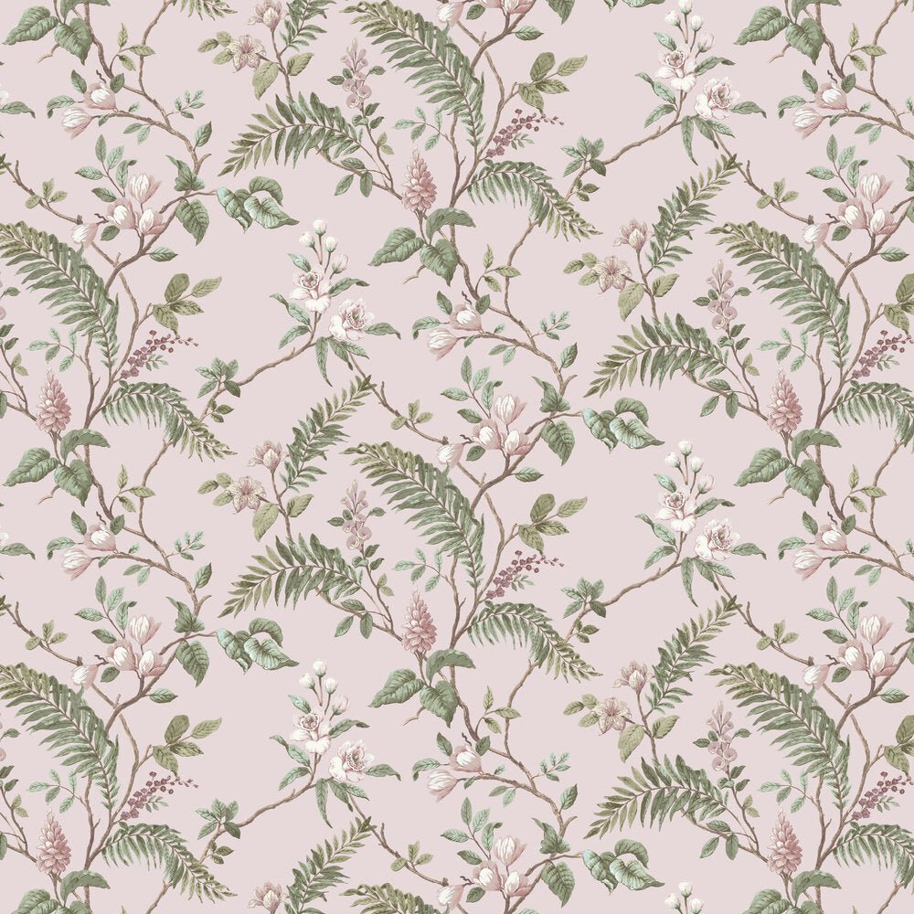 Thornleigh Wallpaper - Old Rose - Timothy Wilman - TW2569 - Premier Wallcovering