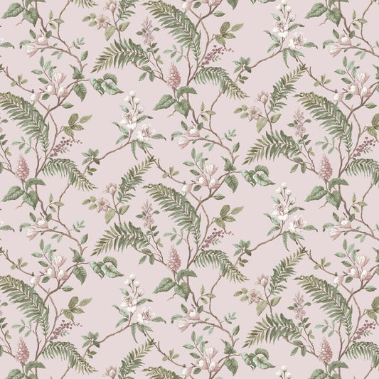 Thornleigh Wallpaper - Old Rose - Timothy Wilman - TW2569 - Premier Wallcovering