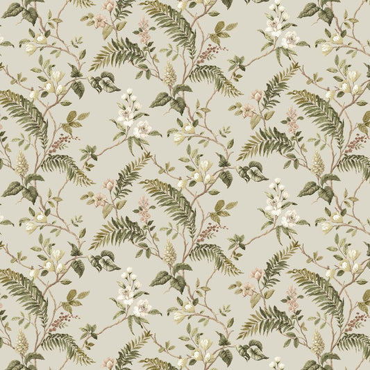 Thornleigh Wallpaper - Oat Meal - Timothy Wilman - TW2568 - Premier Wallcovering