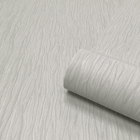 Tiffany Texture Wallpaper - Soft Silver - Belgravia - 41316 - Premier Wallcovering