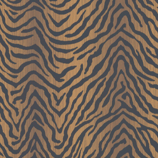 Tiger Wallpaper - Espresso - Warner House - Premier Wallcovering